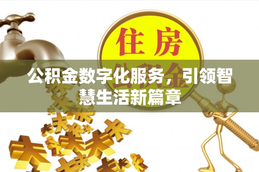 东石公积金数字化服务，引领智慧生活新篇章