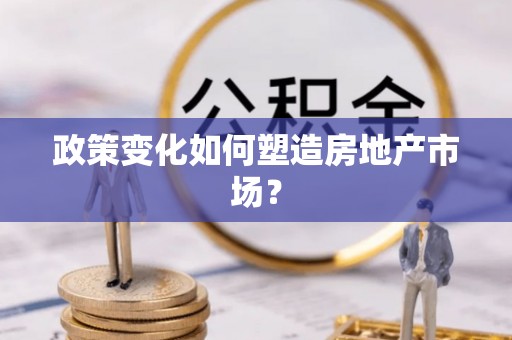 东石政策变化如何塑造房地产市场？
