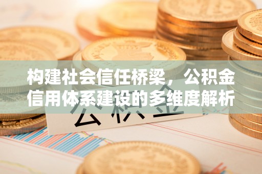 东石构建社会信任桥梁，公积金信用体系建设的多维度解析