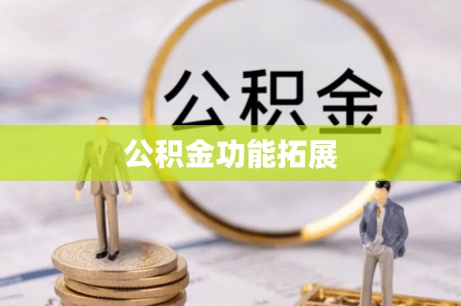 东石公积金功能拓展
